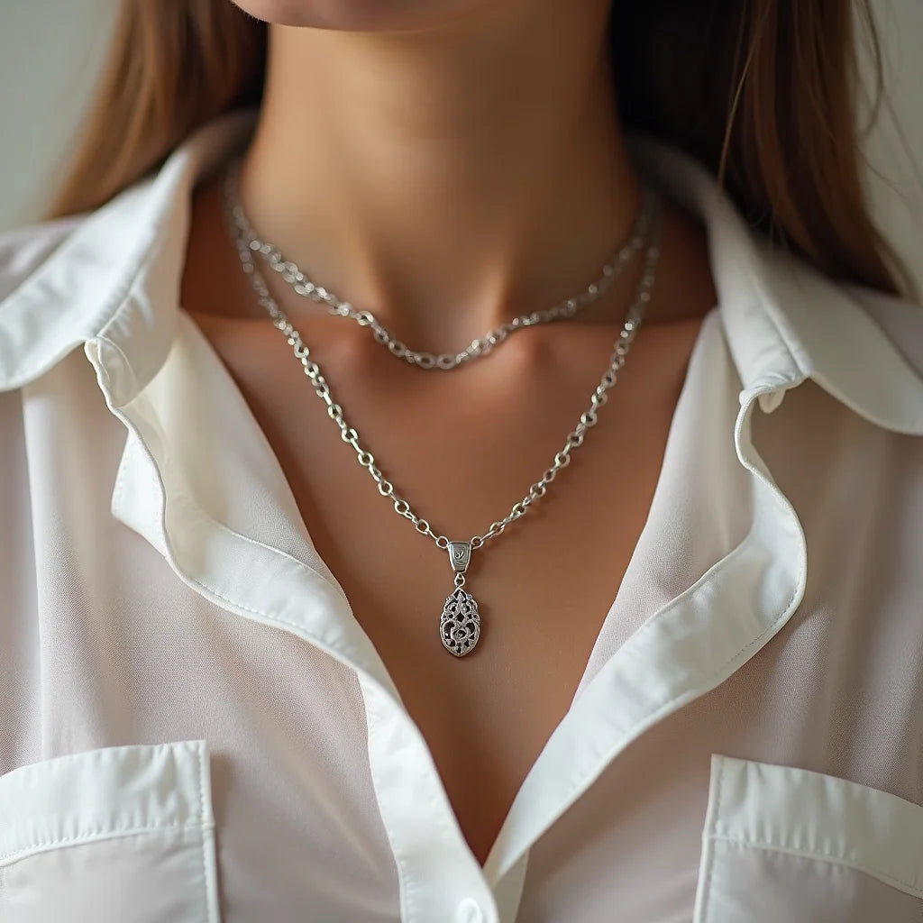 Silver Chains For Pendants - Choosing Silver Chains for Pendants A Simple Guide