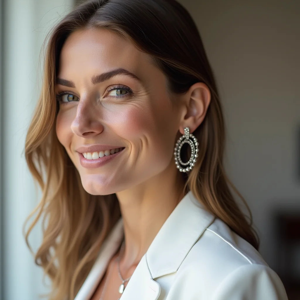 Trendy Silver Earrings - Trendy Silver Earrings Elevate Everyday Style and Confidence