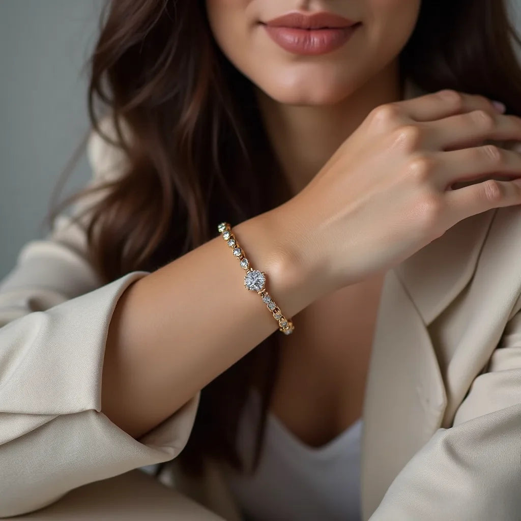 4mm Diamond Cut Rope Bracelet - 4mm Diamond Cut Rope Bracelet for Everyday Subtle Spark