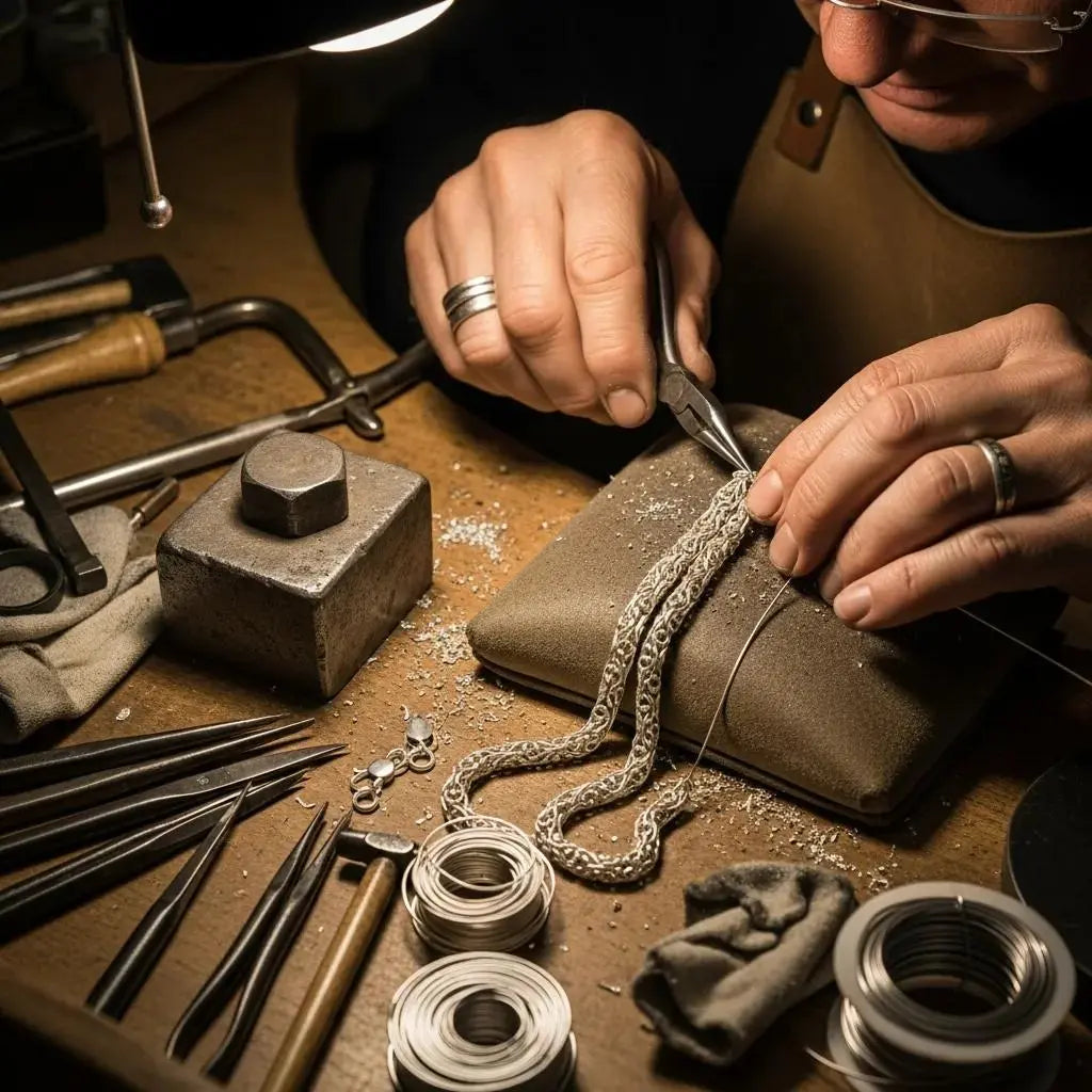 Guide to Sterling Silver Chain Widths for Men
