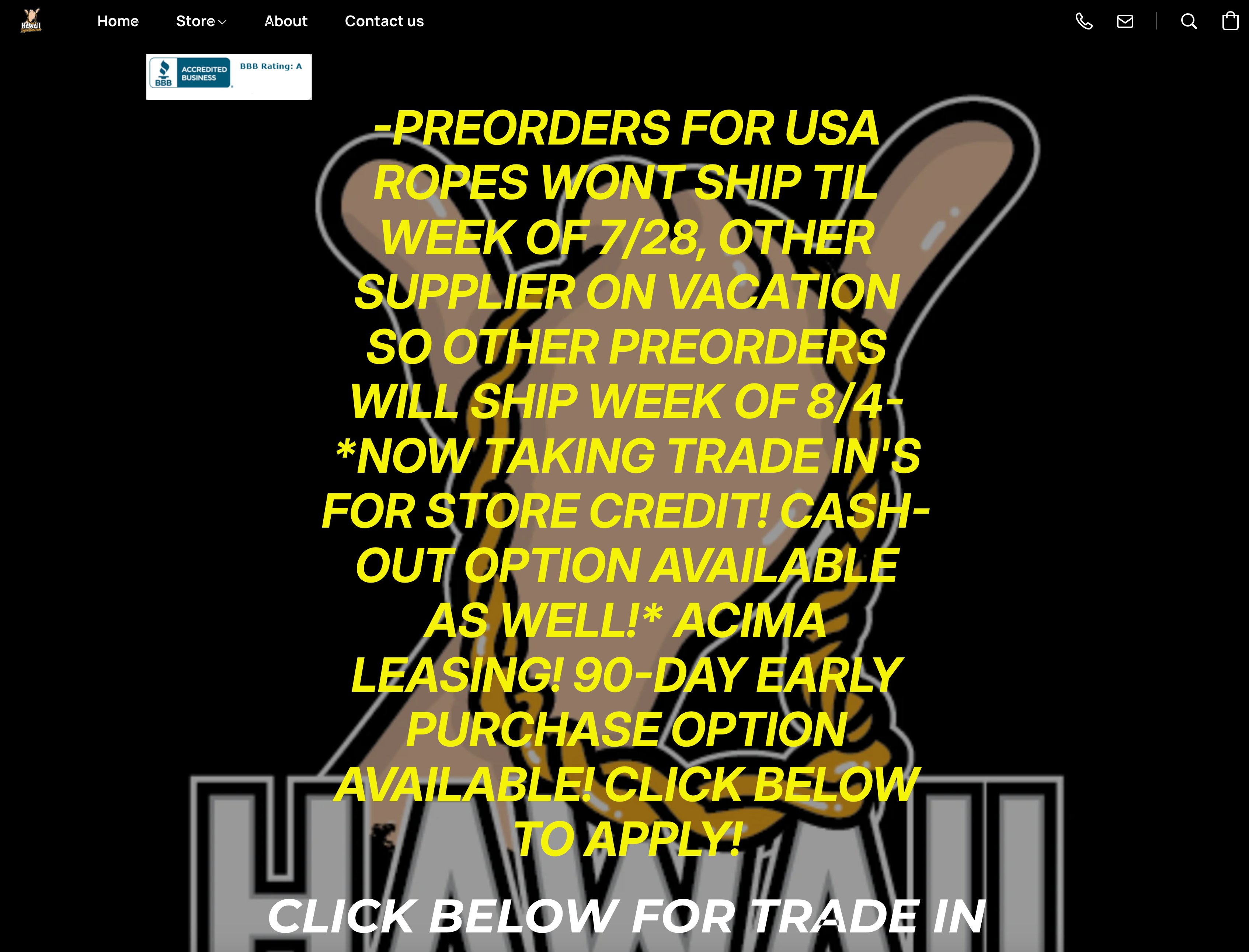 hawaii rope chains website