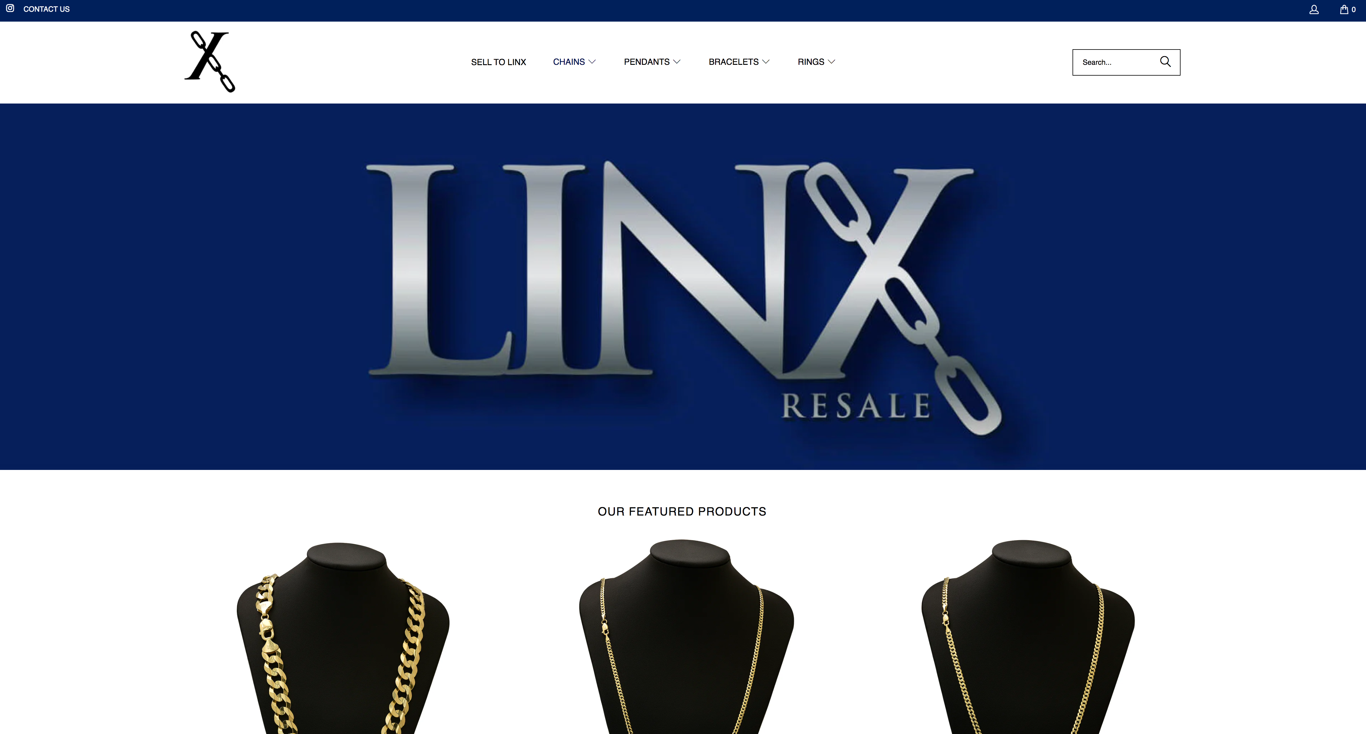 linx resale website