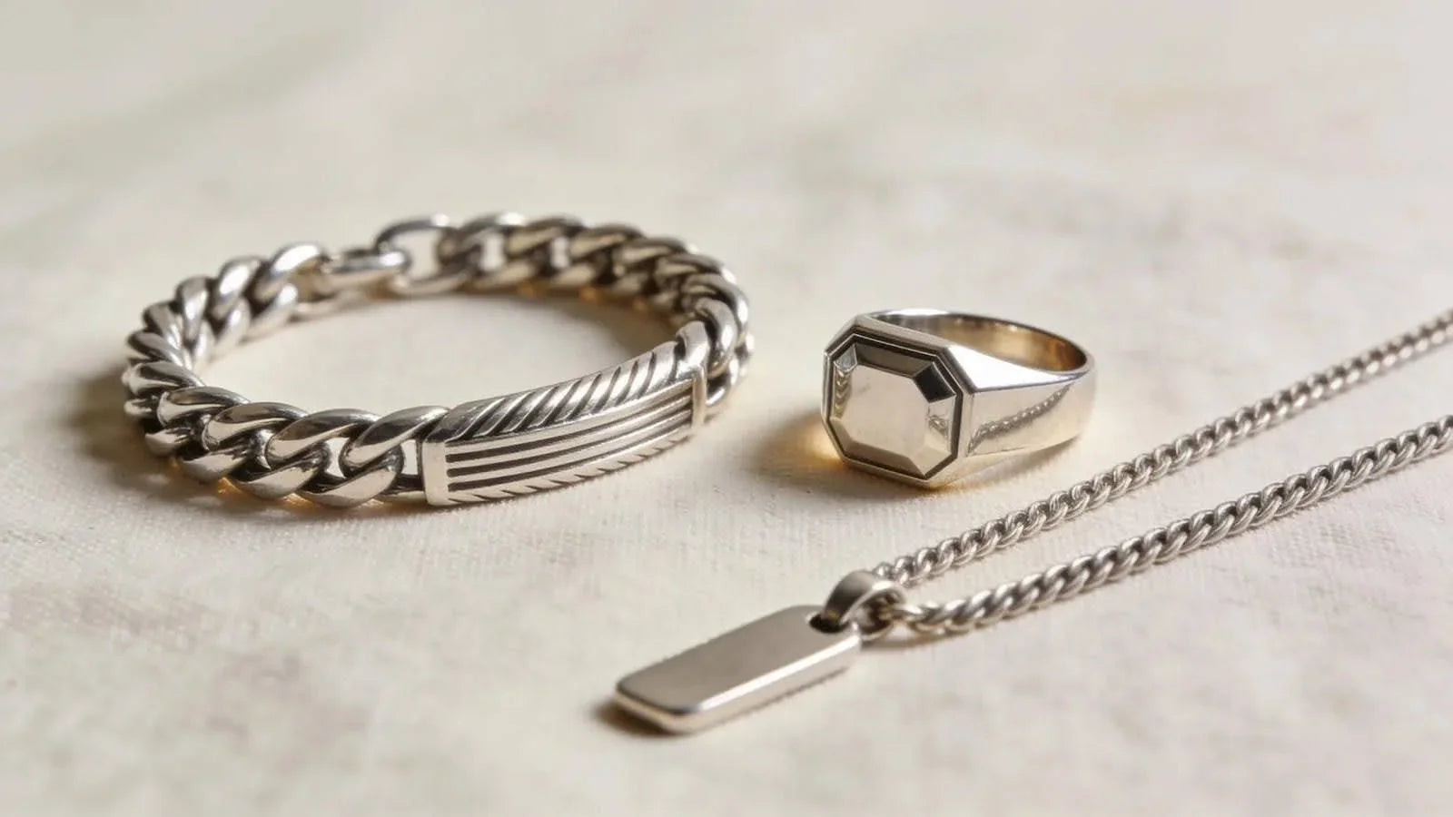 Christmas Sterling Silver Jewelry Gift Guide For Men