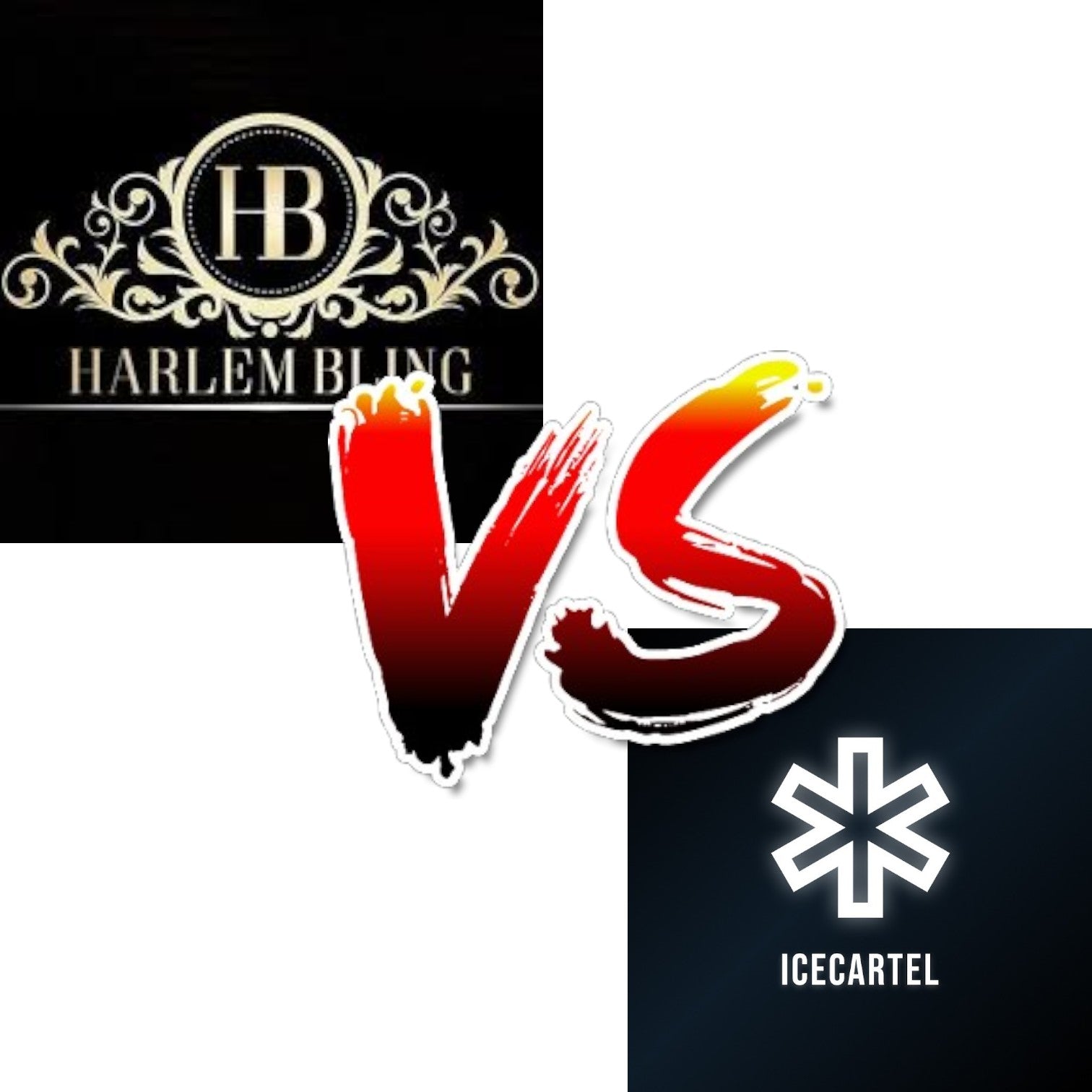 Harlembling vs Ice Cartel jewelry