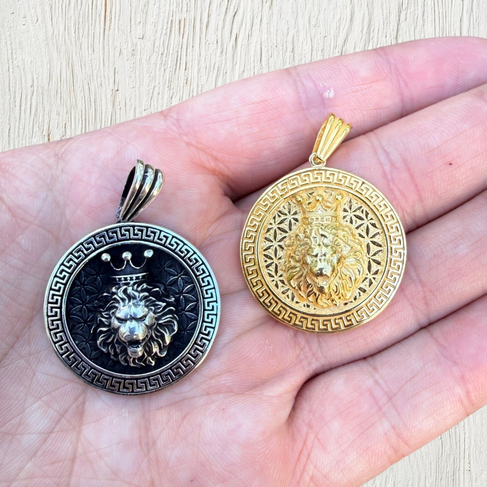 925 Sterling Silver Lion Of Judah Pendant