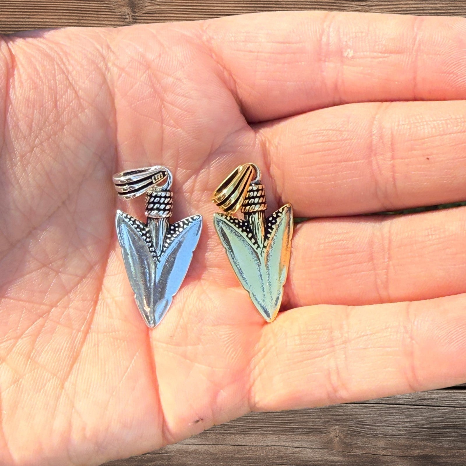 925 Sterling Silver Shark Tooth Pendant