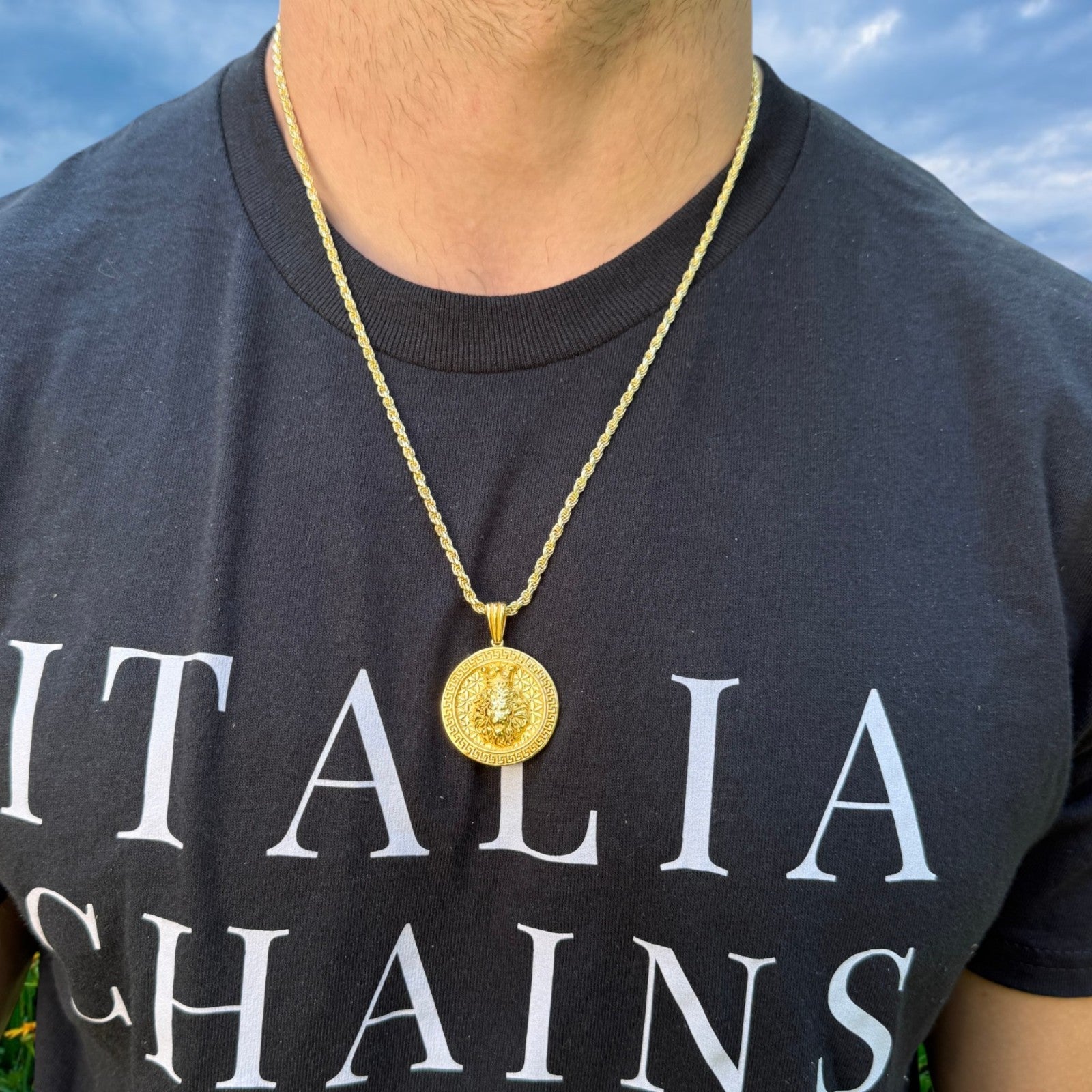 925 Sterling Silver Lion Of Judah Pendant