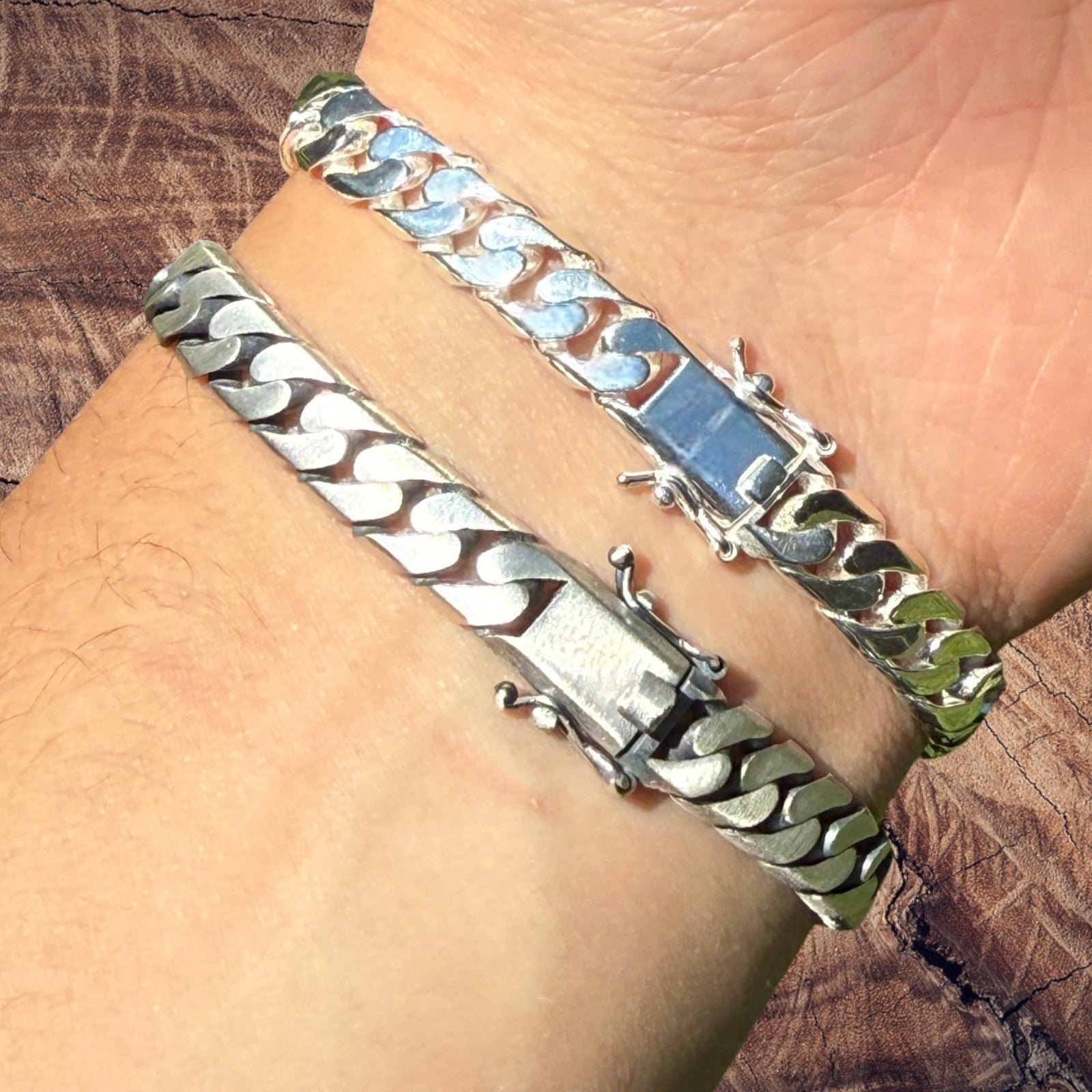 925 Sterling Silver 8mm Modern Miami Cuban Bracelet
