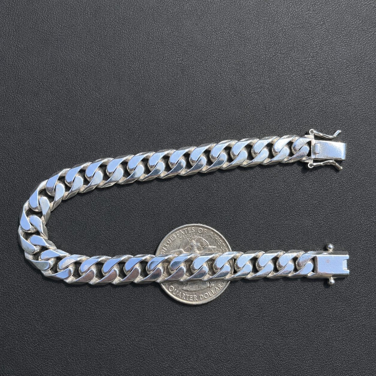 925 Sterling Silver 8mm Modern Miami Cuban Bracelet