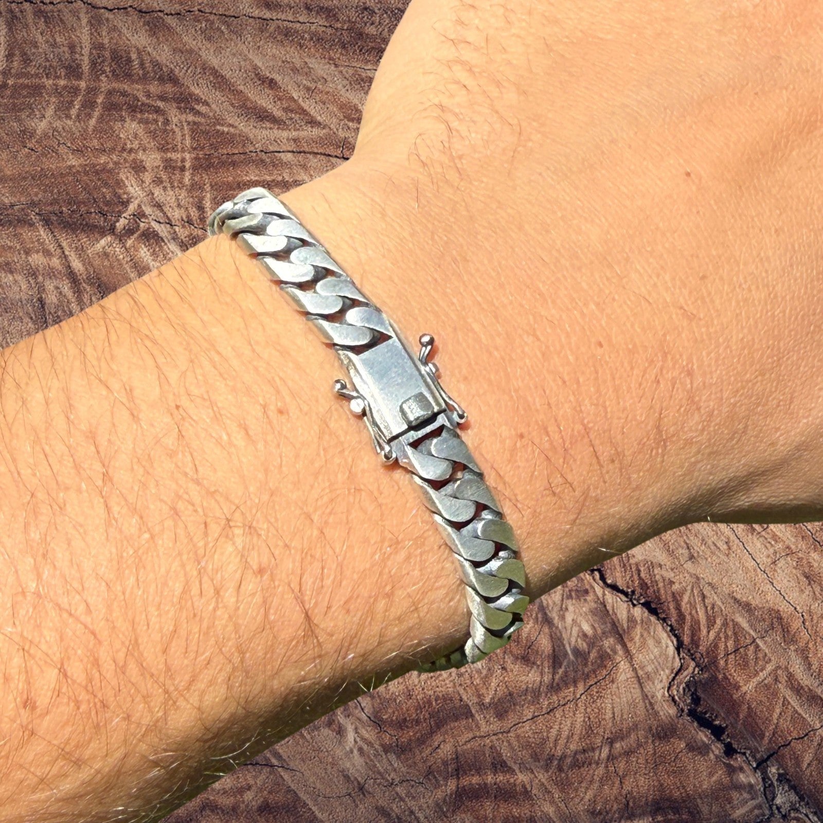 925 Sterling Silver 8mm Modern Miami Cuban Bracelet