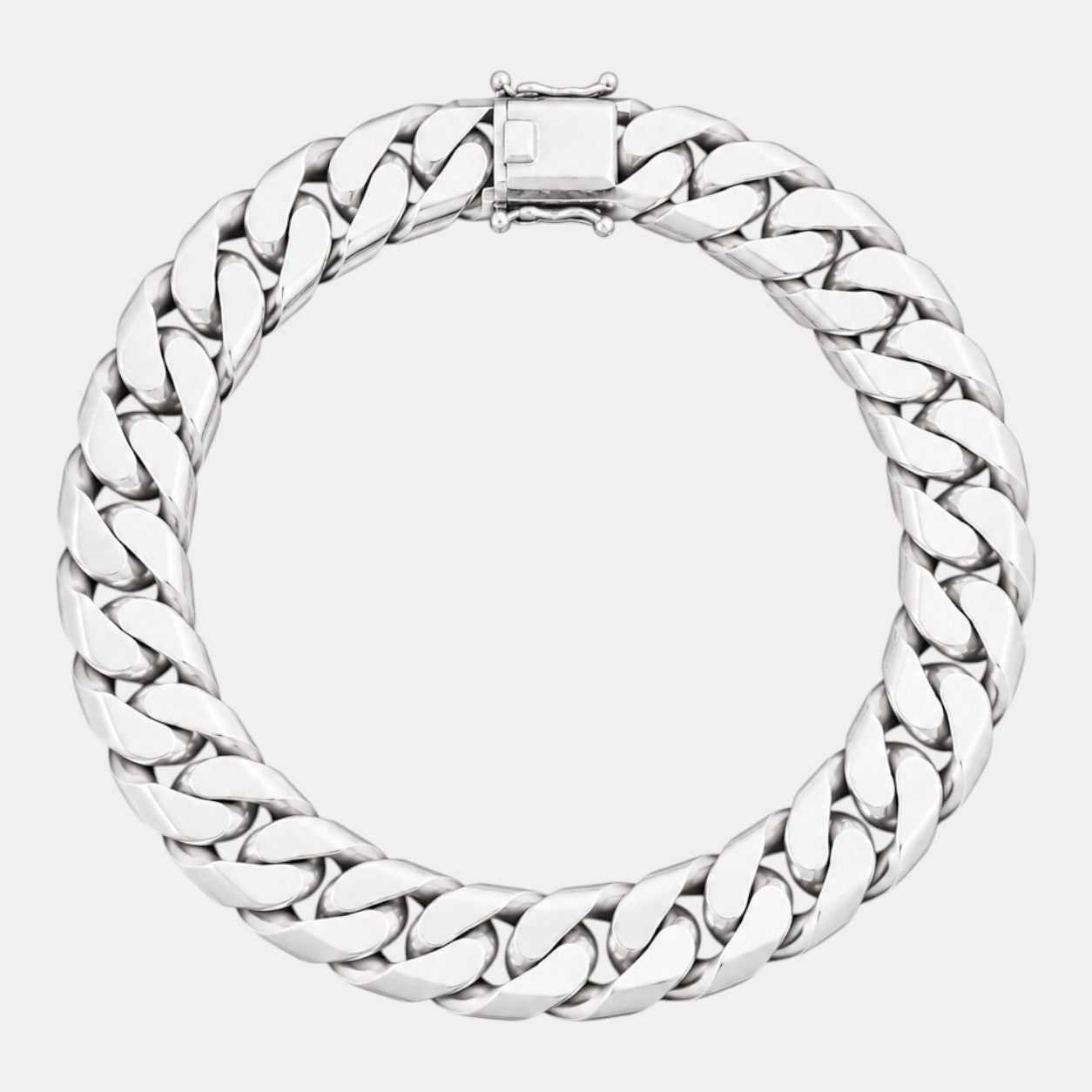 925 Sterling Silver 12mm Modern Miami Cuban Bracelet