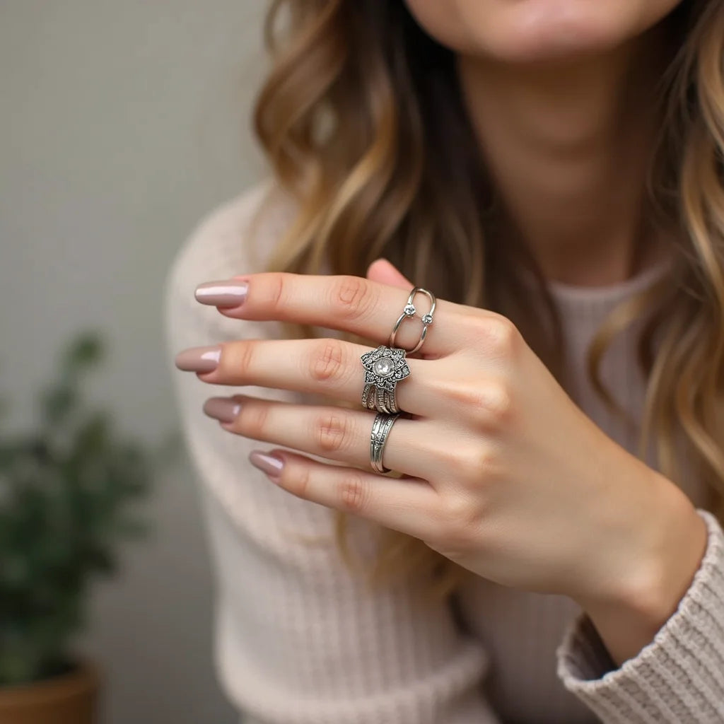 Fashionable Silver Rings - How to Mix and Match Fashionable Silver Rings for Any Style