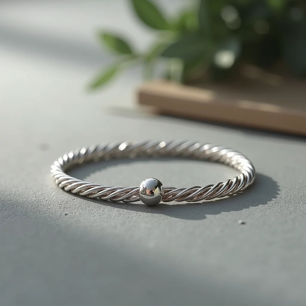 Solid 925 Sterling Silver Bracelet - Solid 925 Sterling Silver Bracelet: Longevity and Shine