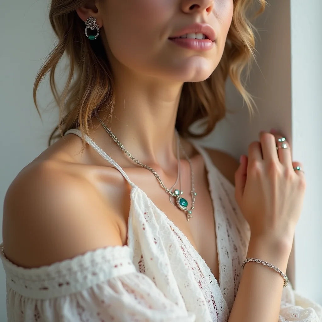Vintage Inspired Silver Jewelry - Styling Vintage Inspired Silver Jewelry for Everyday