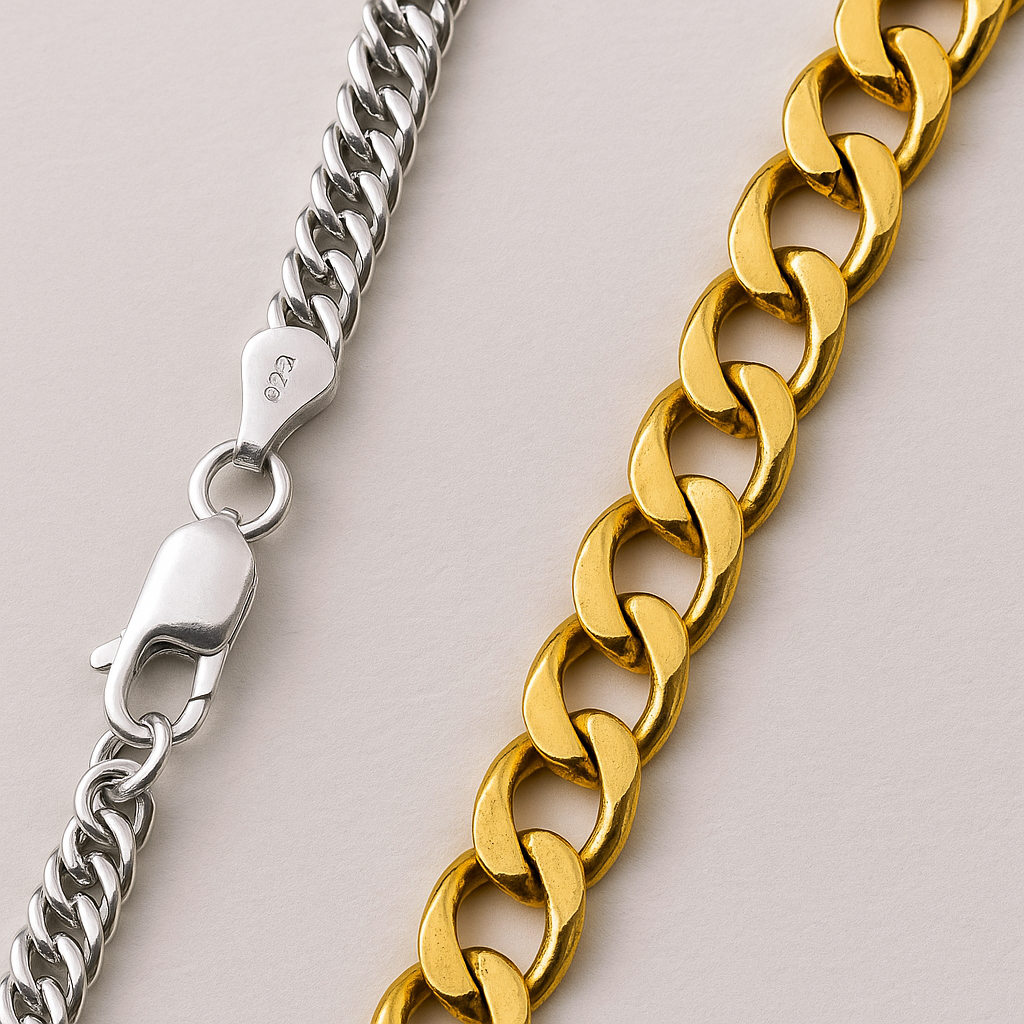 Real silver vs fake gold