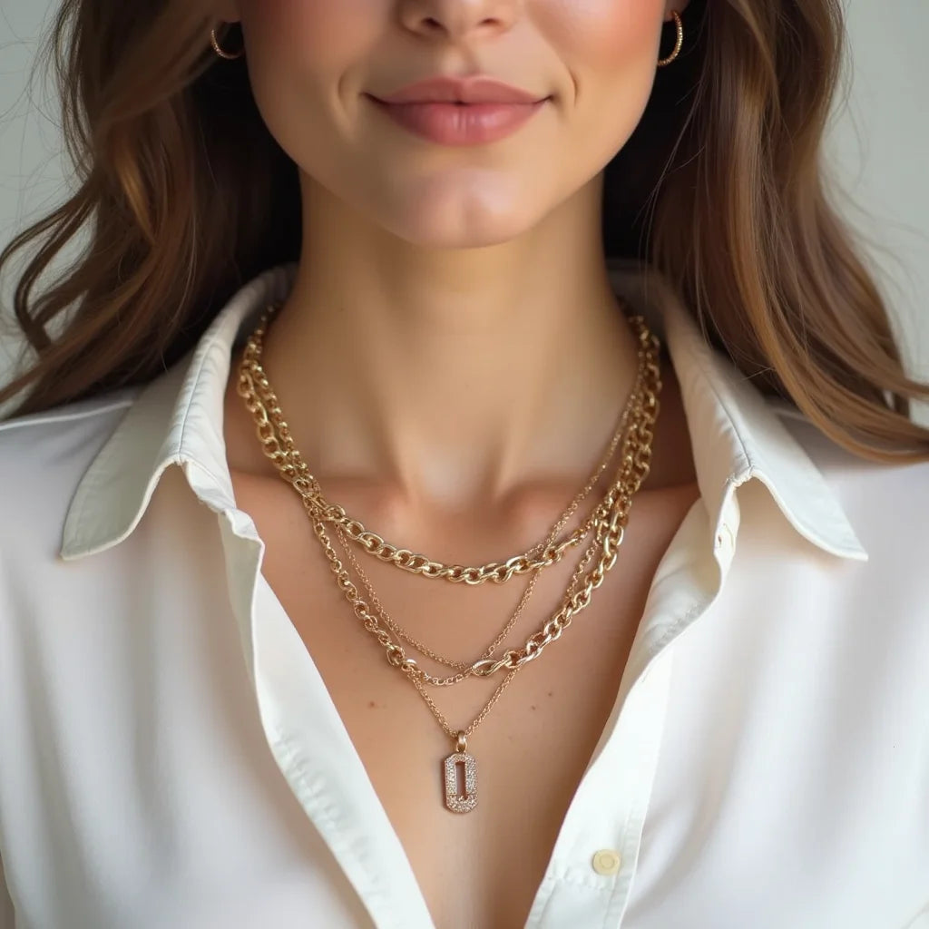Light Reflective Chain Necklace - How to Style a Light Reflective Chain Necklace for Everyday Glow