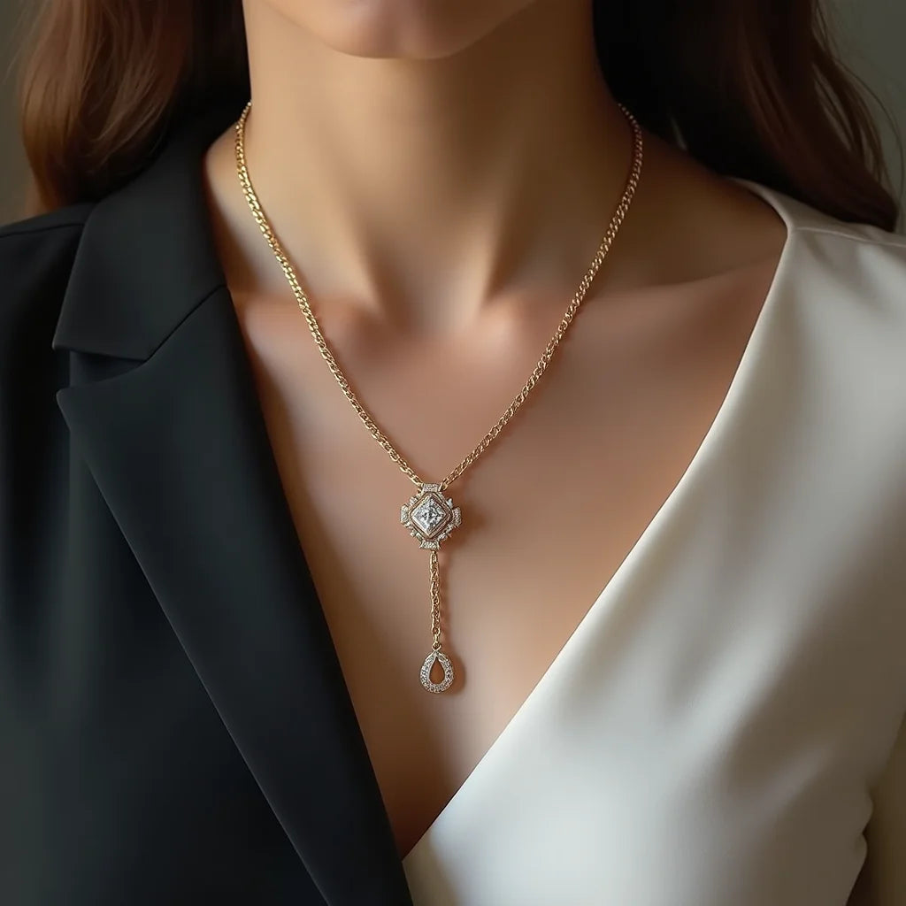 Diamond Cut Rope Chain Necklace - Diamond Cut Rope Chain Necklace How to Wear and Care
