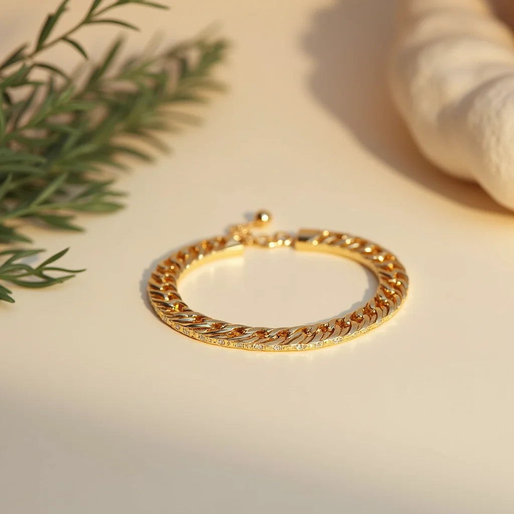 14k Gold Vermeil Bracelet - Unlocking the Glow: 14k Gold Vermeil Bracelet Essentials