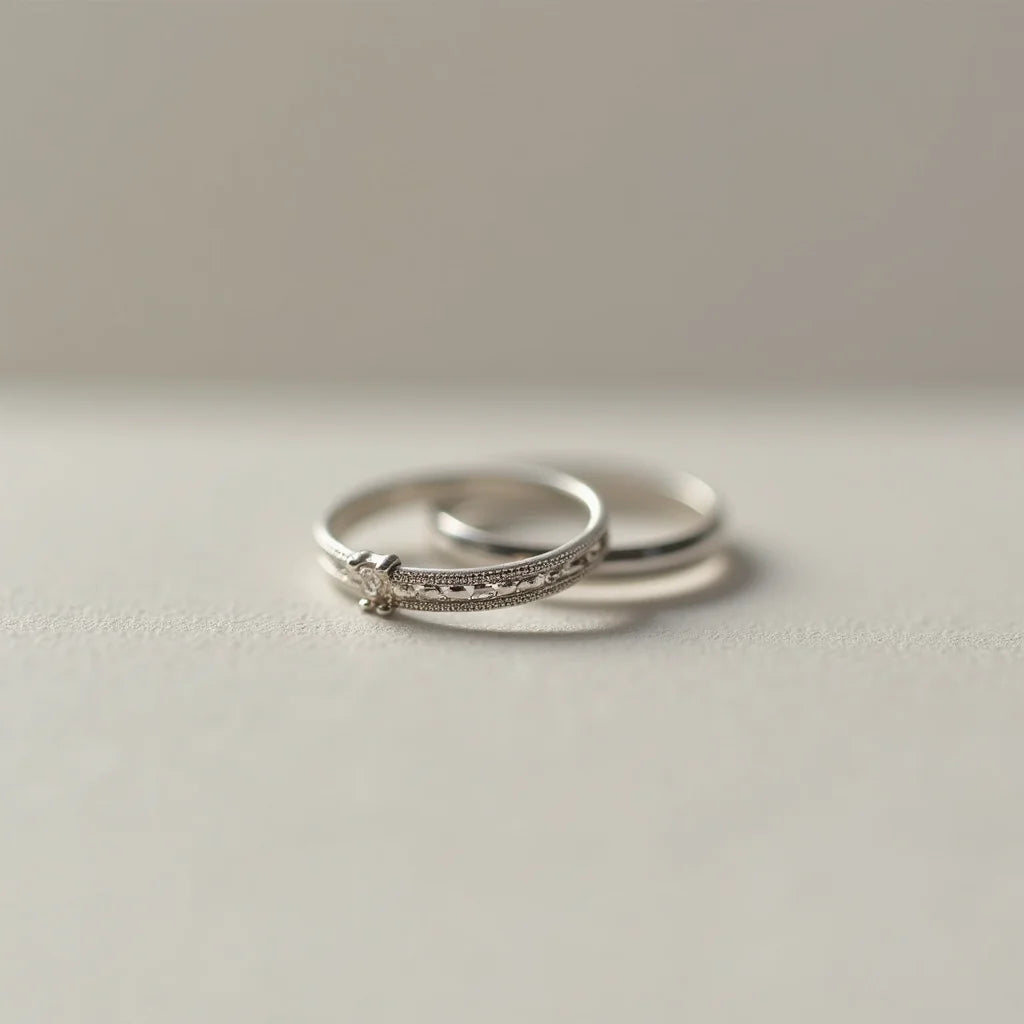 Minimalistic Silver Rings - Minimalist Silver Rings Subtle Shine Everyday Elegance