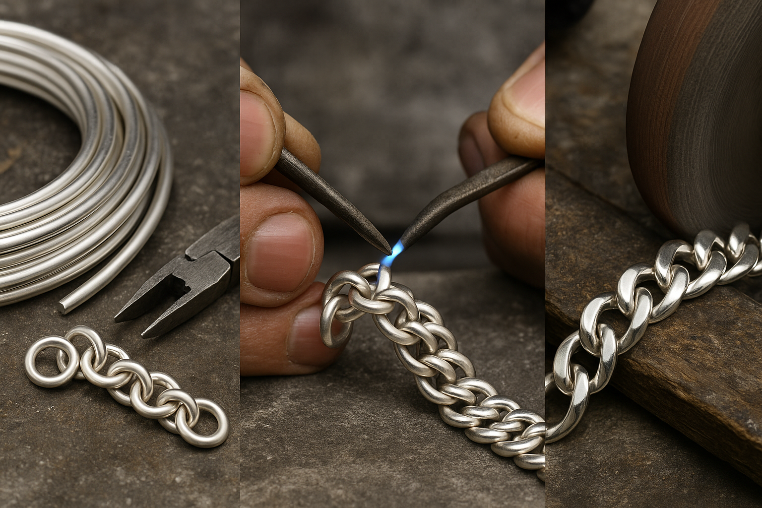 How A Miami Cuban Link Chain Is Made In 925 Silver Or Gold? – ITALIA Chains