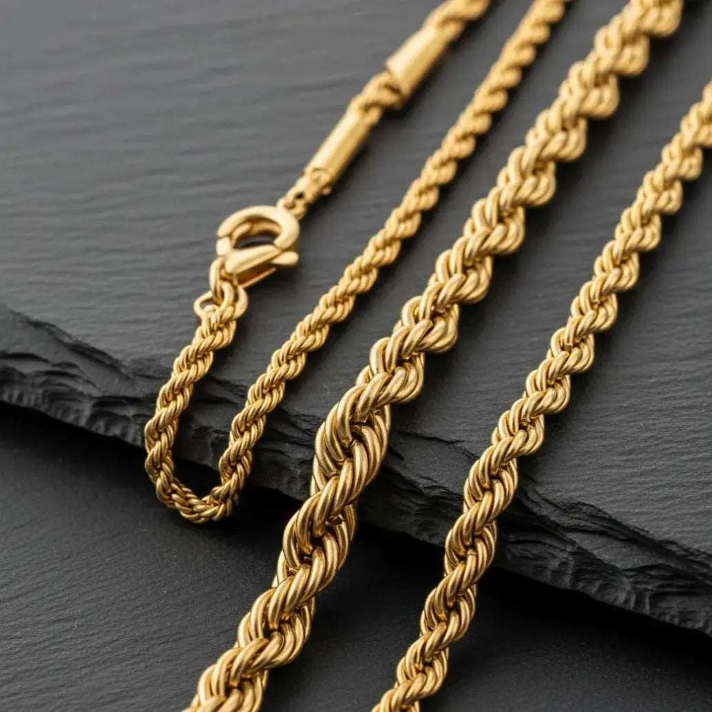 Choosing the Right Rope Chain Thickness for Men