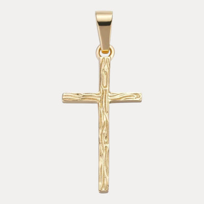 925 Sterling Silver Large Plain Classic Cross Pendant