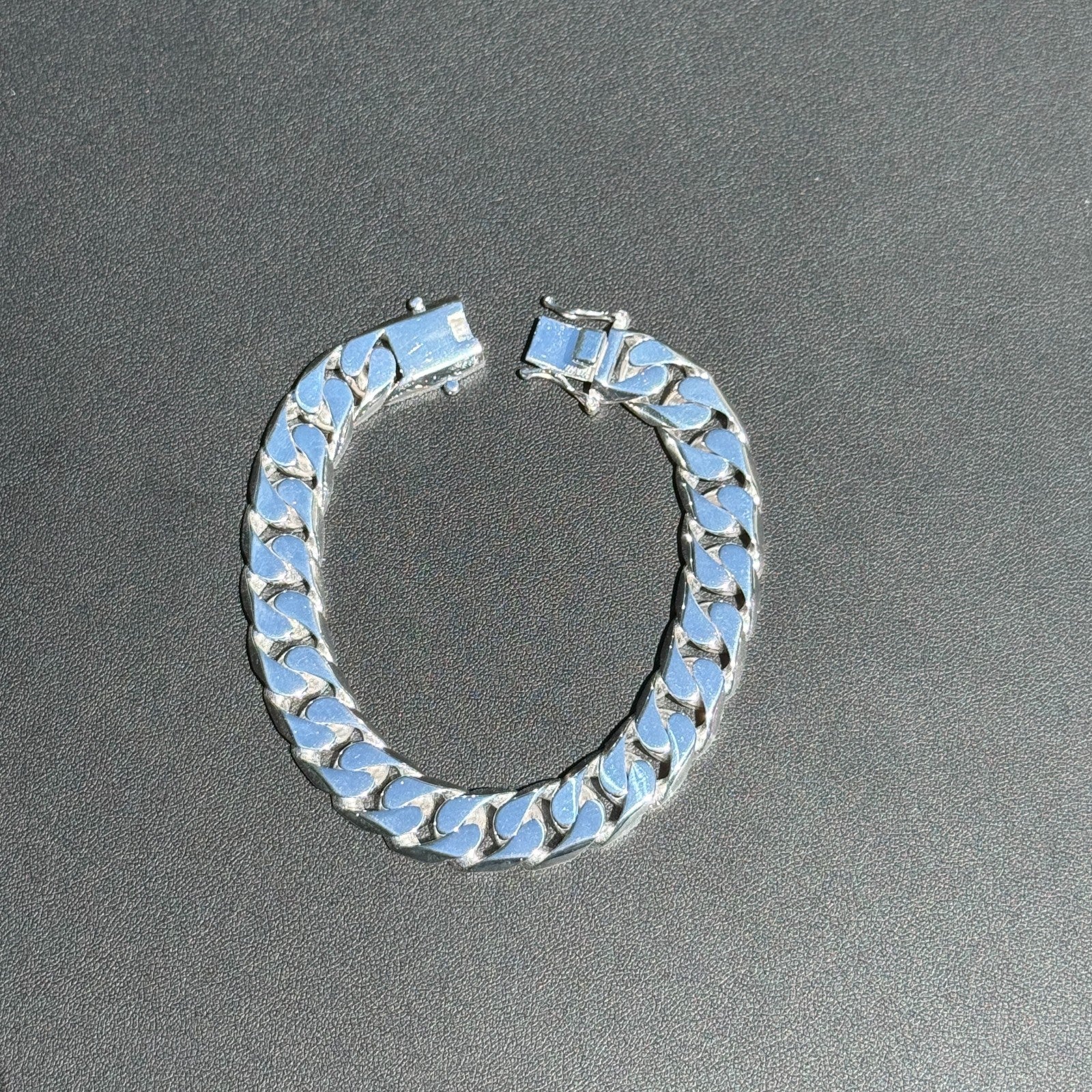 925 Sterling Silver 12mm Modern Miami Cuban Bracelet