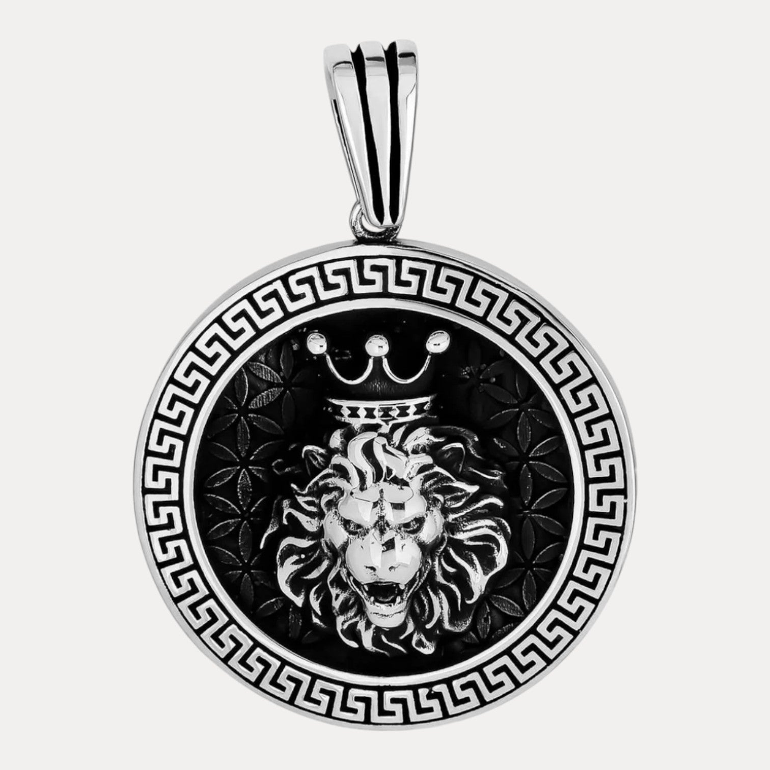 925 Sterling Silver Lion Of Judah Pendant