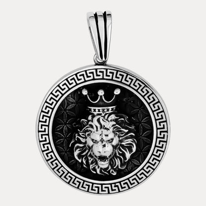 925 Sterling Silver Lion Of Judah Pendant