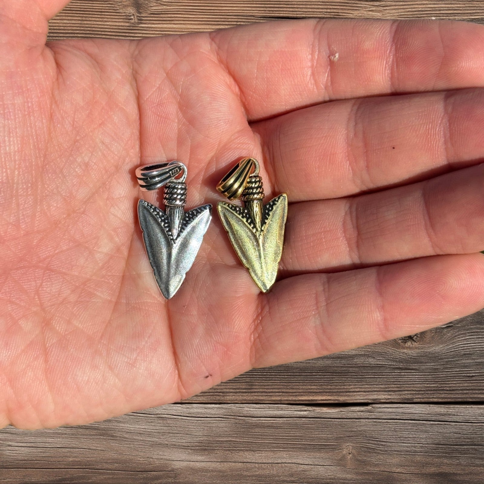 925 Sterling Silver Shark Tooth Pendant
