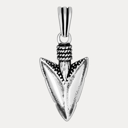 925 Sterling Silver Shark Tooth Pendant