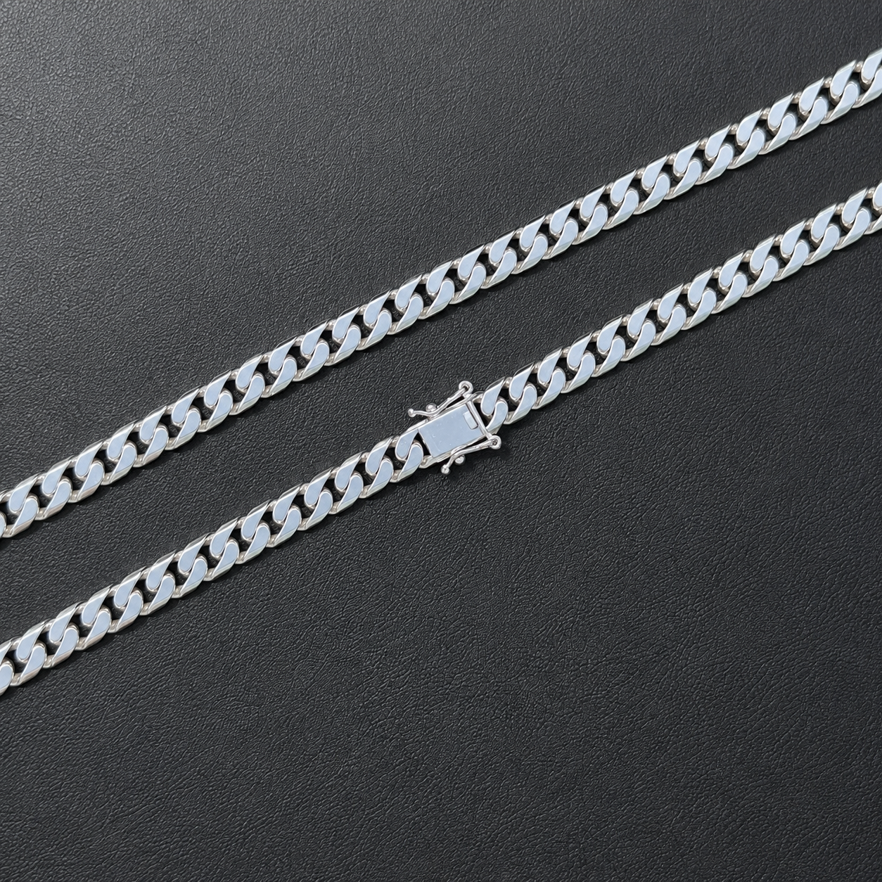 925 Sterling Silver 6mm Modern Miami Cuban Chain Necklace