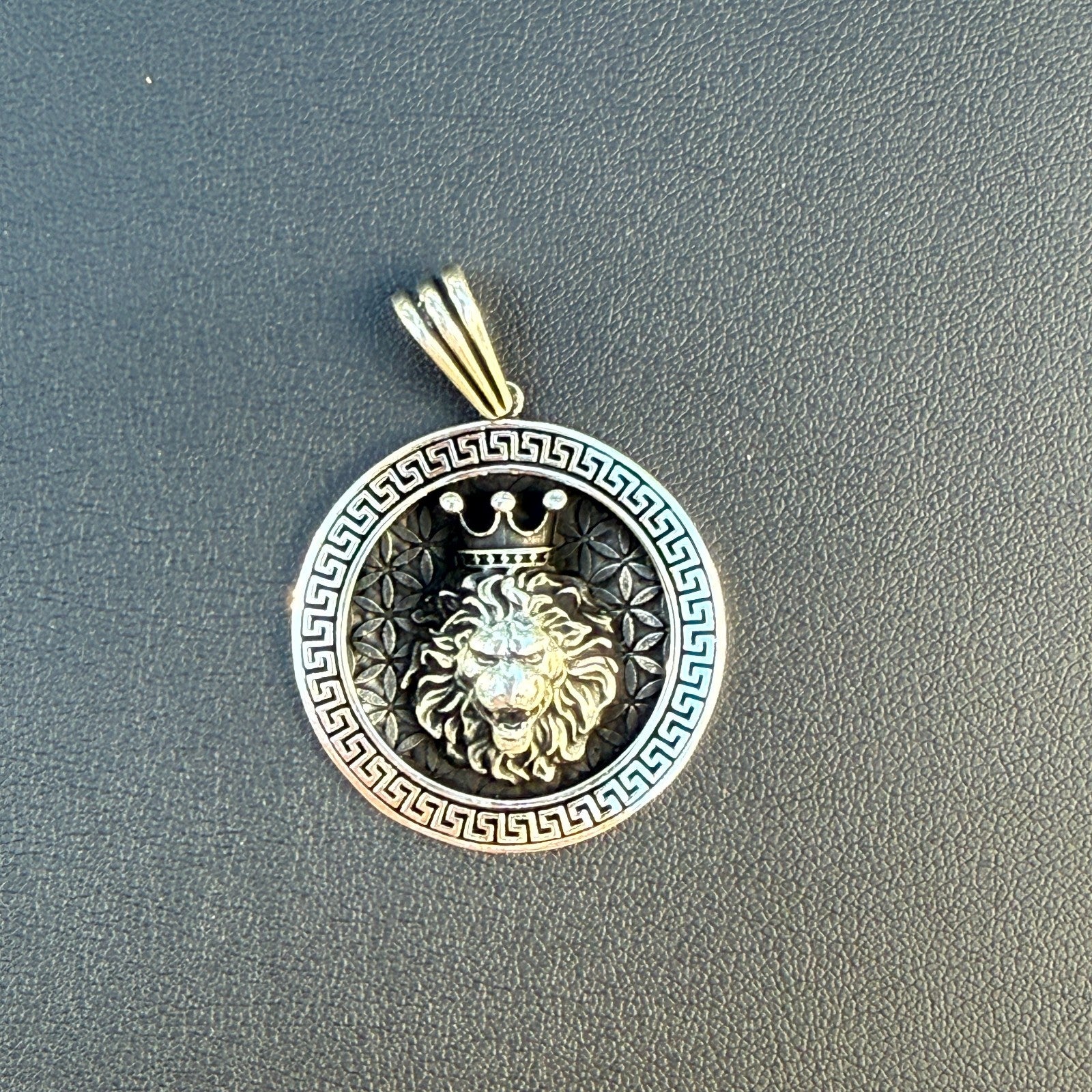 925 Sterling Silver Lion Of Judah Pendant
