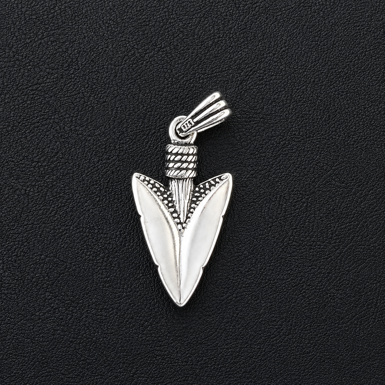 925 Sterling Silver Shark Tooth Pendant