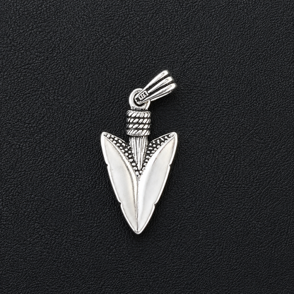 925 Sterling Silver Shark Tooth Pendant