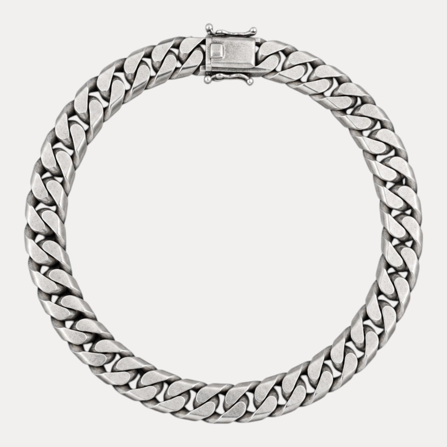 925 Sterling Silver 8mm Modern Miami Cuban Bracelet