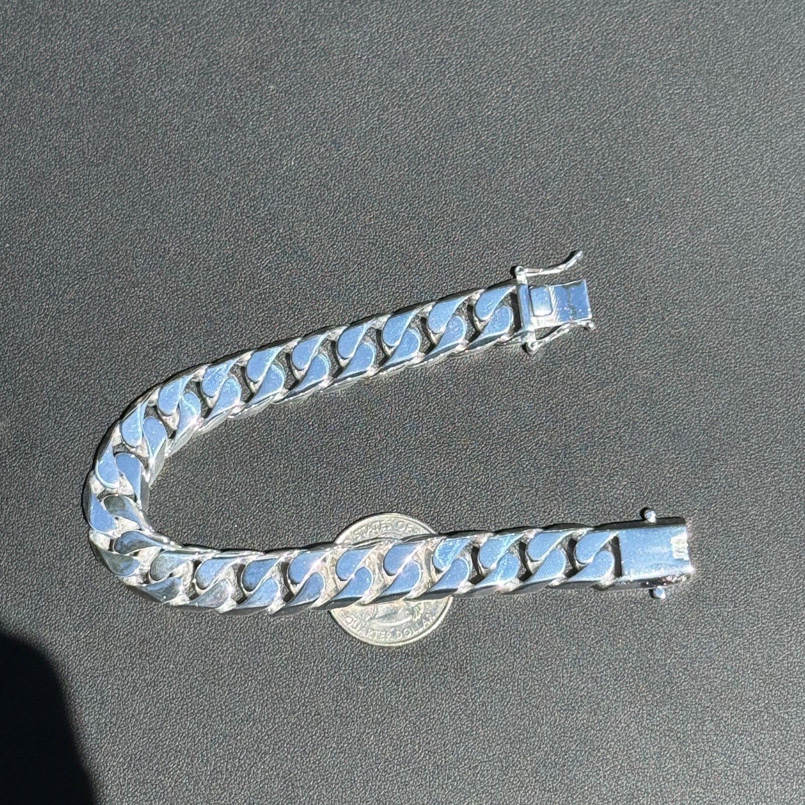925 Sterling Silver 12mm Modern Miami Cuban Bracelet