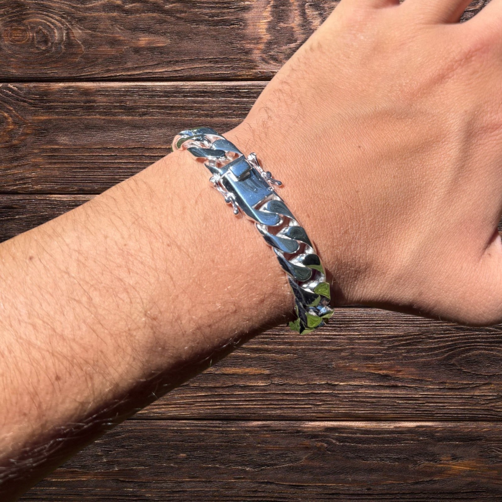 925 Sterling Silver 12mm Modern Miami Cuban Bracelet