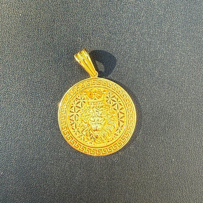 925 Sterling Silver Lion Of Judah Pendant
