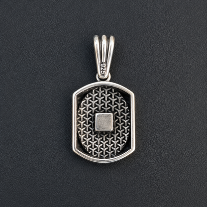 925 Sterling Silver Compass Pendant