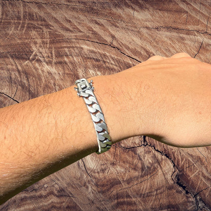 925 Sterling Silver 8mm Modern Miami Cuban Bracelet