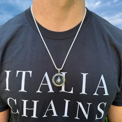 925 Sterling Silver Lion Of Judah Pendant