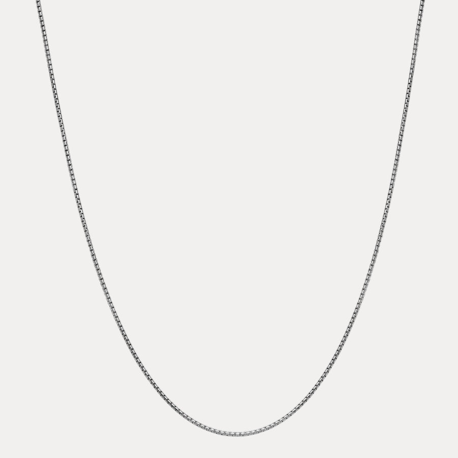 925 Sterling Silver Box Chain – ITALIA Chains
