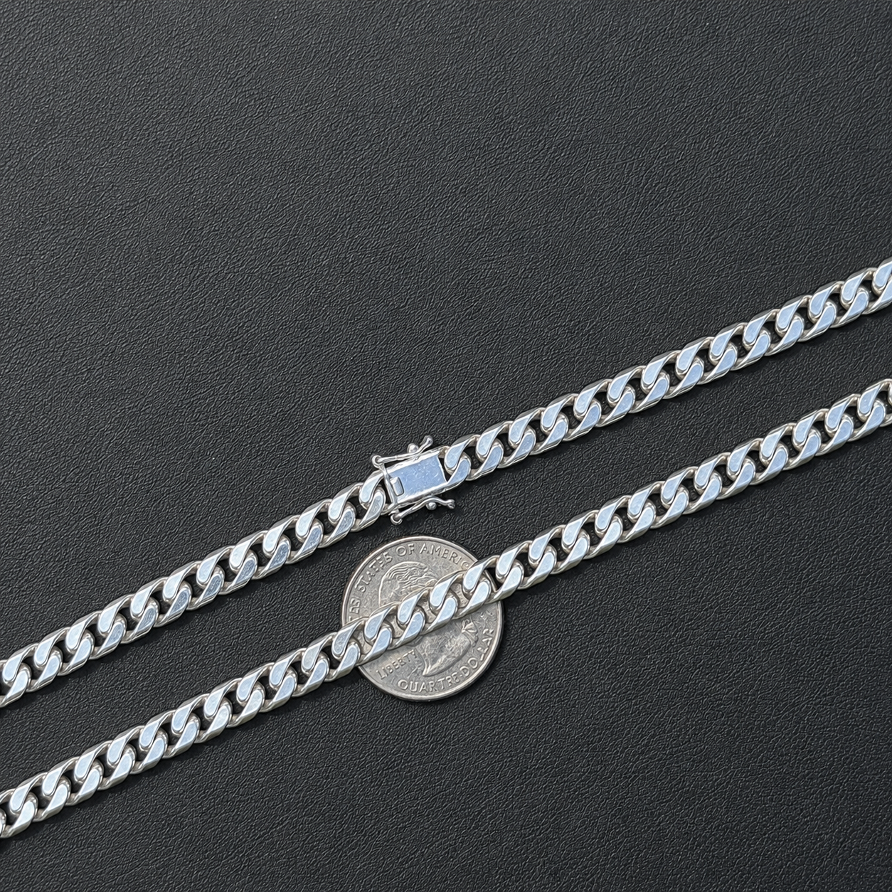 925 Sterling Silver 6mm Modern Miami Cuban Chain Necklace