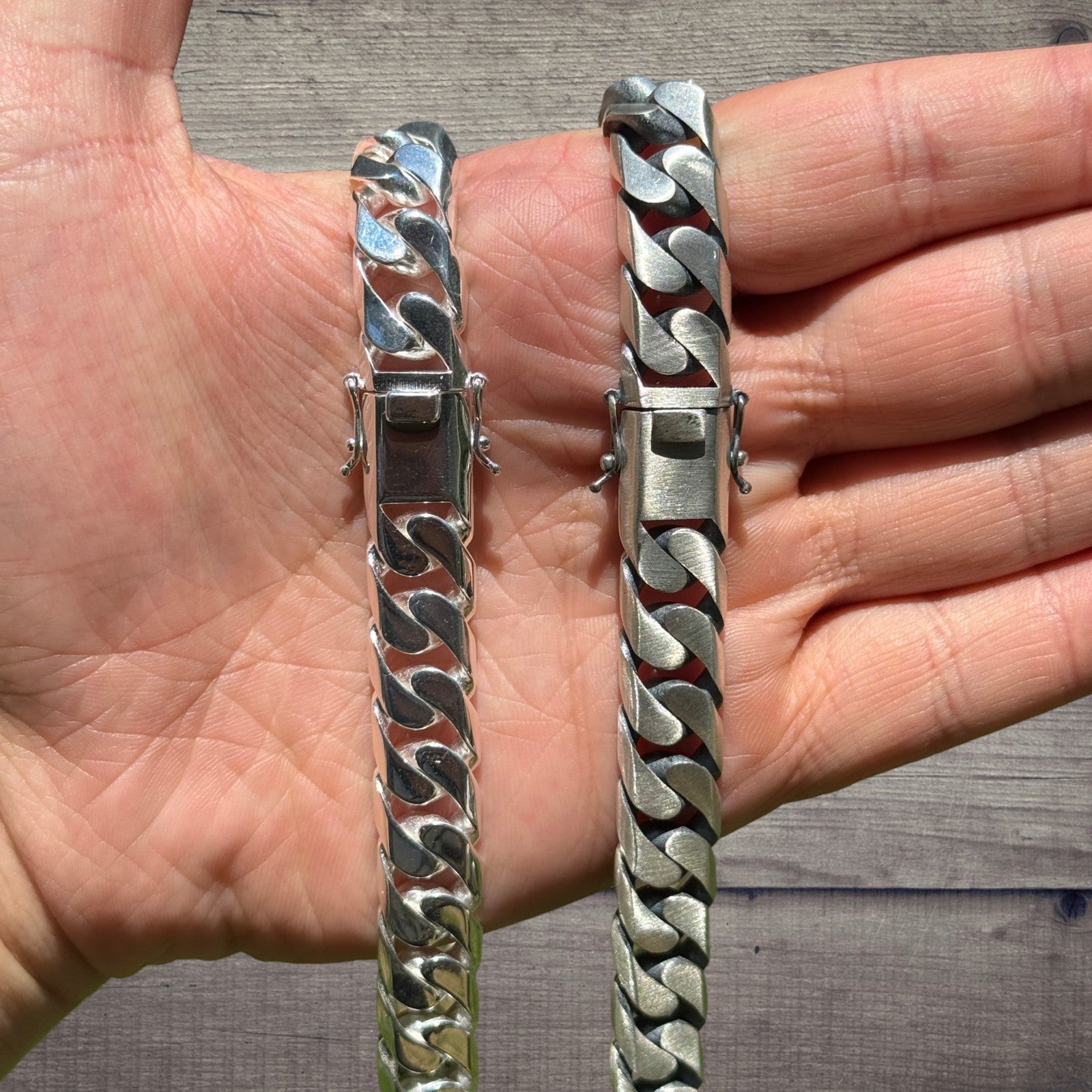925 Sterling Silver 12mm Modern Miami Cuban Chain Necklace