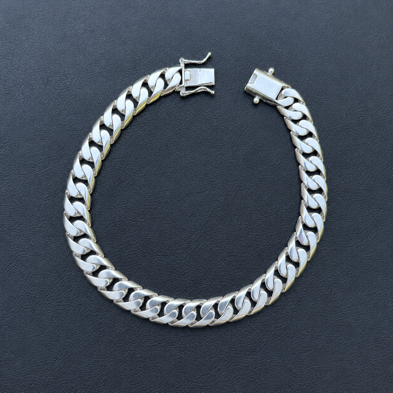 925 Sterling Silver 8mm Modern Miami Cuban Bracelet