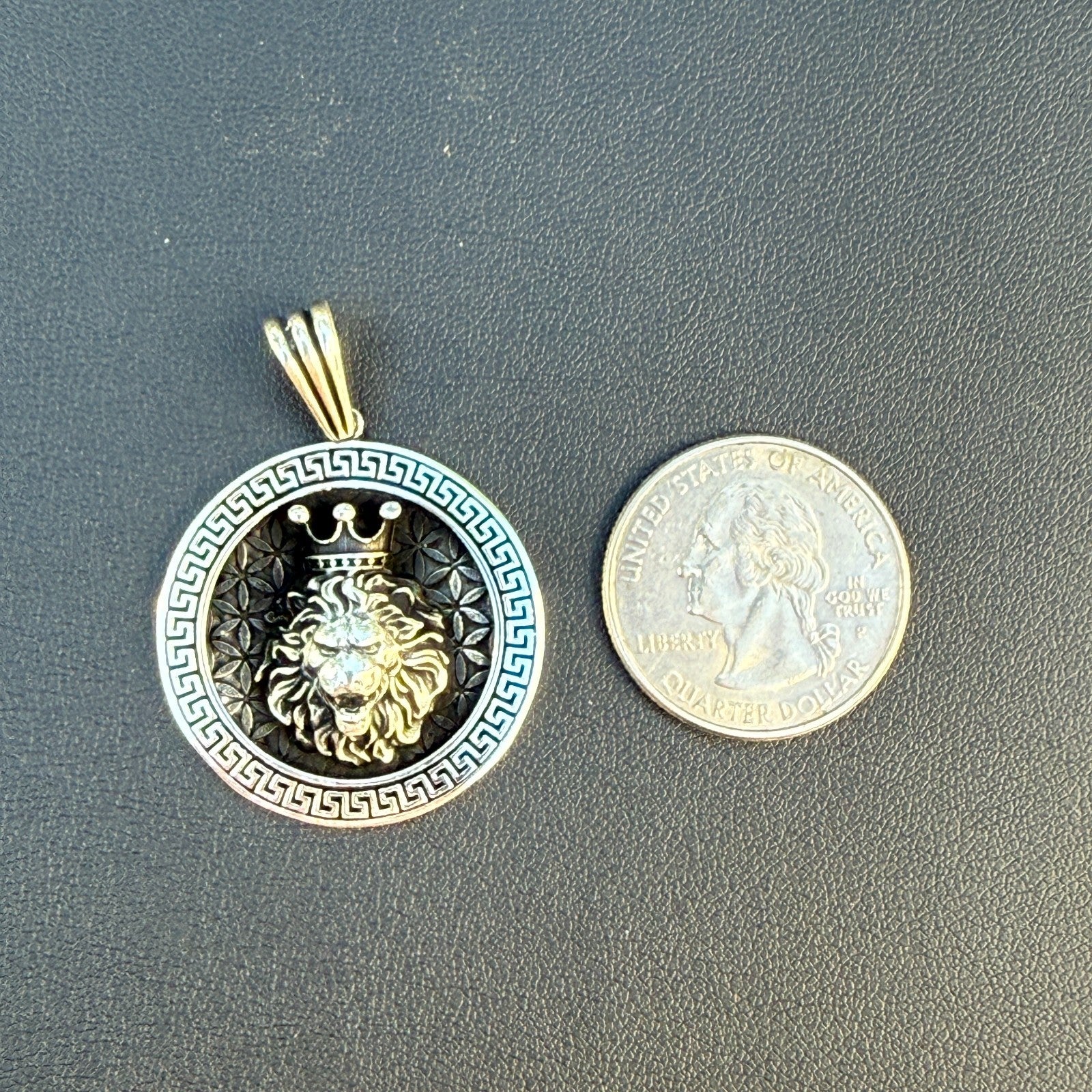 925 Sterling Silver Lion Of Judah Pendant