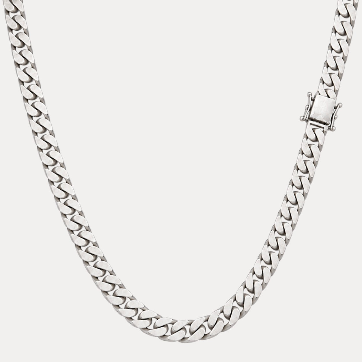 925 Sterling Silver 8mm Modern Miami Cuban Chain Necklace