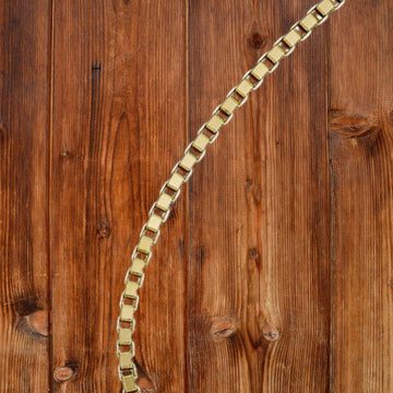925 Sterling Silver Box Chain – ITALIA Chains
