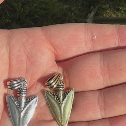 925 Sterling Silver Shark Tooth Pendant
